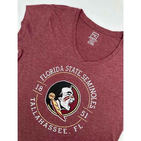 Proedge Florida State Seminoles T Shirt V Neck L (12/14) - Picture 1 of 7